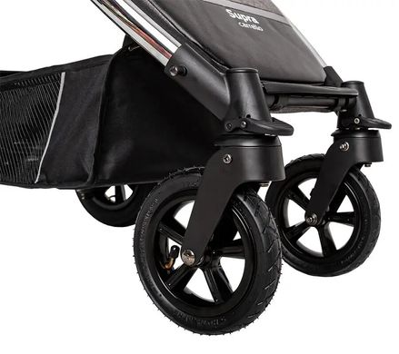 Прогулочная коляска CARRELLO Supra CRL-5510 Solid Grey +дождевик L /1/