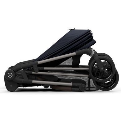 Коляска Cybex Melio Magnolia Pink purple (з бампером)