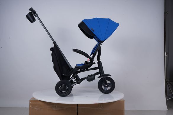 Велосипед складаний триколісний дитячий QPlay Nova+ Rubber Ultimate Black