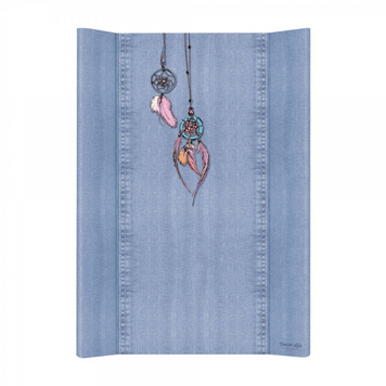 Повивальна дошка Cebababy 50x70 Denim Style W-200-119-600, Lace, блакитний
