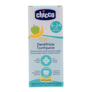 Зубная паста Chicco Яблоко/Банан, 50 мл.