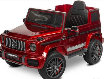 Електромобіль Caretero (Toyz) Mercedes Benz G63 AMG Wine Red