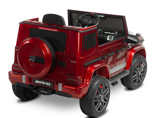 Електромобіль Caretero (Toyz) Mercedes Benz G63 AMG Wine Red