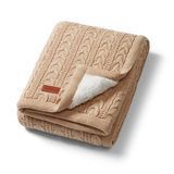 Бавовняна ковдра BabyOno з підкладкою шерпа 75 &times; 100 см бежева (арт. 1657)