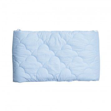 Бампер Twins Premium 200 стьоганий 2027-P200-04, blue, блакитний