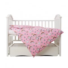 Сменная постель 3 эл. Twins Unicorn 3021-TU-08, pink, розовый