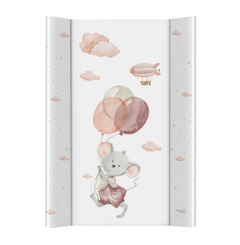 Повивальна дошка Cebababy 50x70 Basic W-216-000-727, Mouse, білий