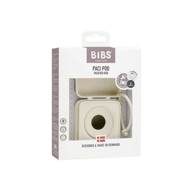 Контейнер для пустушок BIBS Pacifier Box Ivory
