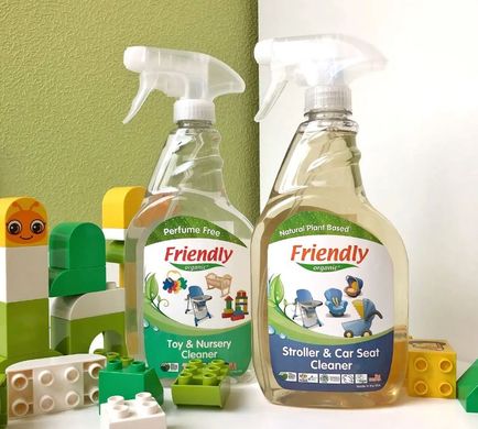 Органічний очищаючий засіб-концентрат для дитячої кімнати та іграшок Friendly Organic 650 мл