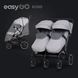 Коляска для двійні Euro-Cart Echo 2024 Grey