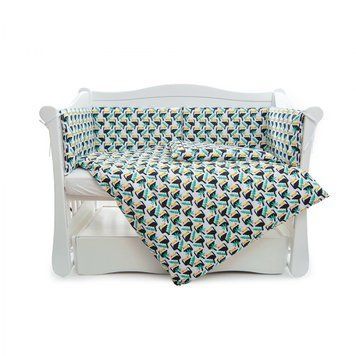Бампер Twins Comfort line 2054-C-055, Тукан, зелений