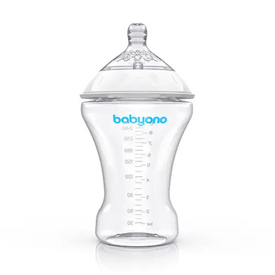 Соска антиколікова, швидкий потік, 1 шт. "Natural nursing" (6 м+) "Babyono"