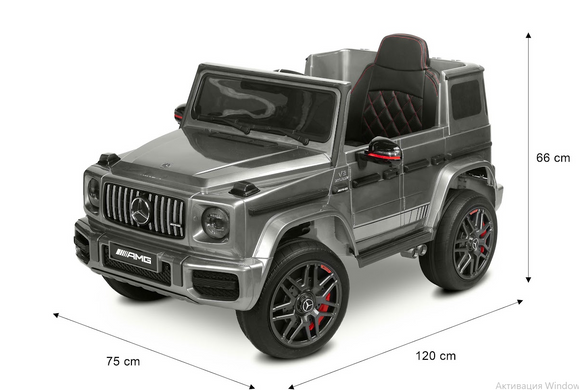 Електромобіль Caretero (Toyz) Mercedes Benz G63 AMG Navy