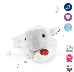 LIZ (Баранчик) М'яка іграшка з білим шумом, яка заспокоює новонародженого малюка