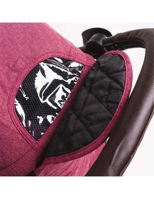 Прогулянкова коляска Model One Navy Peony/black