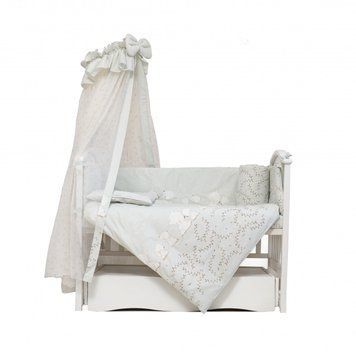 Постільний комплект 8 ел Twins Sweet 4053-SW-015, Umka grey, сірий