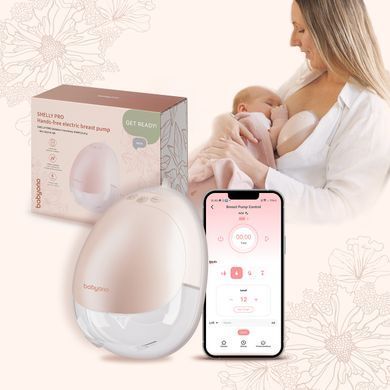 Молоковідсмоктувач із вкладками Babyono SHELLY PRO + COMFORT 140 шт. арт.1701А