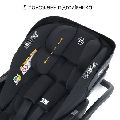 Автокрісло дитяче ElCamino i-FIX ME 1110 Royal Dark Gray