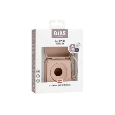 Контейнер для пустушок BIBS Pacifier Box Blush