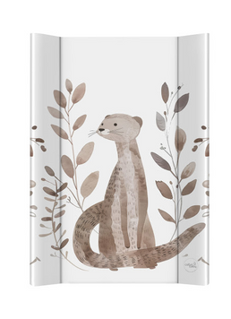 Повивальна дошка Cebababy 50x70 Basic W-216-000-786, Clever Otter, білий