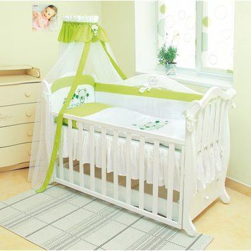 Постільний комплект 4 ел Twins Evo Літо 4068-A-018, green, зелений