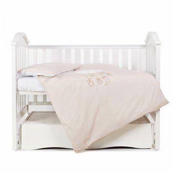 Змінна постіль 3 ел Babycentre & Twins Moonlight 4011-ZBTMO-02, beige, бежевий
