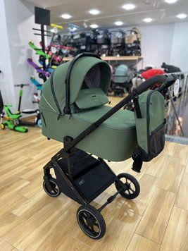 Коляска універсальна CARRELLO Alfa+ CRL-6507 (2in1) Sea Green /1/