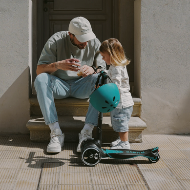 Самокат трансформер SmarTrike Xtend Scooter+Ride on Teal