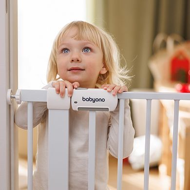 Безпечний дім: Захисні ворота/(Білий) "Babyono"
