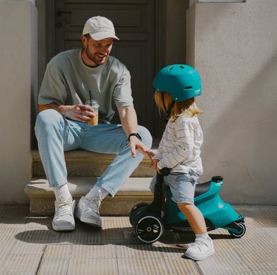 Самокат трансформер SmarTrike Xtend Scooter+Ride on Teal