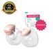 Подвійний молоковідсмоктувач із вкладками Babyono TWINNY + COMFORT 140 шт. арт.1002А