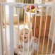 Безпечний дім: Захисні ворота/(Білий) "Babyono"