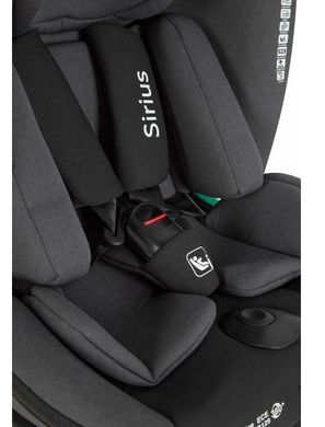 Автокрісло CARRELLO Sirius CRL-8808 Sky Grey i-Size 40-150см ISOFIX, поворот /1/