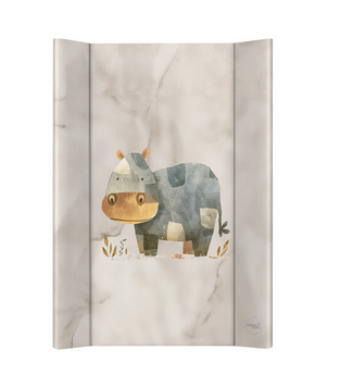 Повивальна дошка Cebababy 50x70 Ultra light W-204-000-780, Cosy Hippo, сірий
