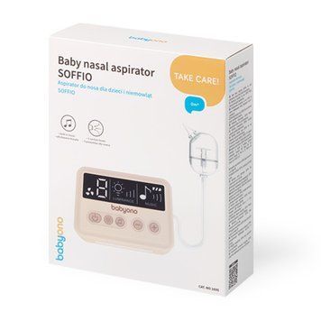 Аспіратор для носа SOFFIO для дітей та немовлят "Babyono"
