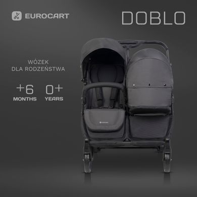 Коляска для двійні Euro-Cart Doblo 2024 Taupe