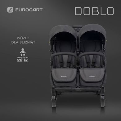 Коляска для двійні Euro-Cart Doblo 2024 Taupe