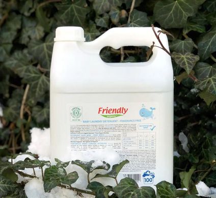 Органический жидкий стиральный порошок Friendly Organic без запаха 5000 мл (100 стирок)