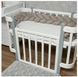 Бампер - косичка Twins 3-х прядна подвійна 240 см 2020K32-240-24, пудра