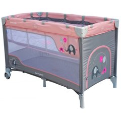 Манеж - ліжко Baby Mix HR-8052 Слоник рожевий 36409, pink, рожевий
