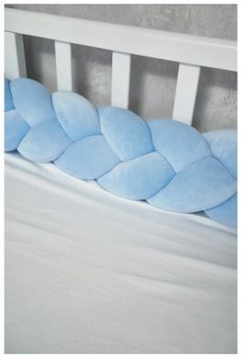 Бампер - косичка Twins 3-х прядна 120 см 2020-K3-120-23, purpur, рожевий дим