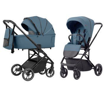 Коляска універсальна CARRELLO Alfa+ CRL-6507 (2in1) Sea Green /1/