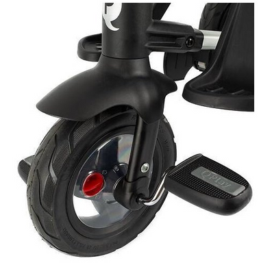 Велосипед складаний триколісний дитячий Qplay Nova+ Rubber Ultimate Black