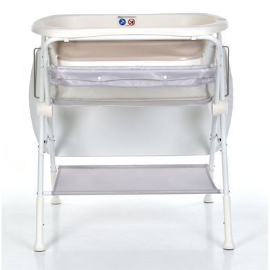 Пеленальний столик з ванночкою El Camino ME 1232 Cool Gray