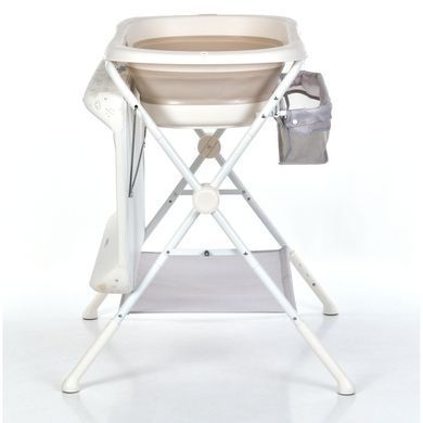 Пеленальний столик з ванночкою El Camino ME 1232 Cool Gray