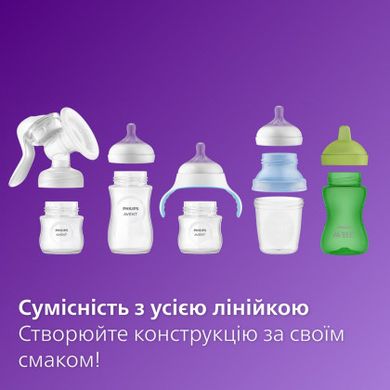 Пляшка пластикова Avent Naturals 3.0, 125 мл SCY900/01