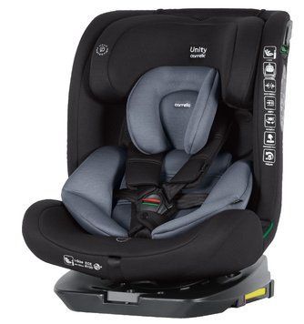 Автокрісло CARRELLO Unity CRL-17010 Totality Black i-Size 40-150см ISOFIX, поворот /1/