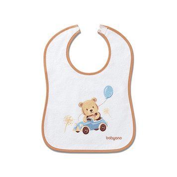 Махровий нагрудник Babyono Я можу більше 26 &times; 36 см арт.833