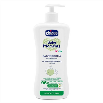 Гель для душу дитячий Chicco Baby Moments Kids 500 мл