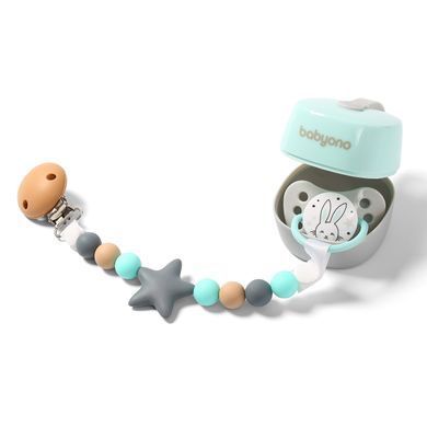 Футляр для пустушки "Natural nursing" (М'ятний) "BabyOno" арт.535/02